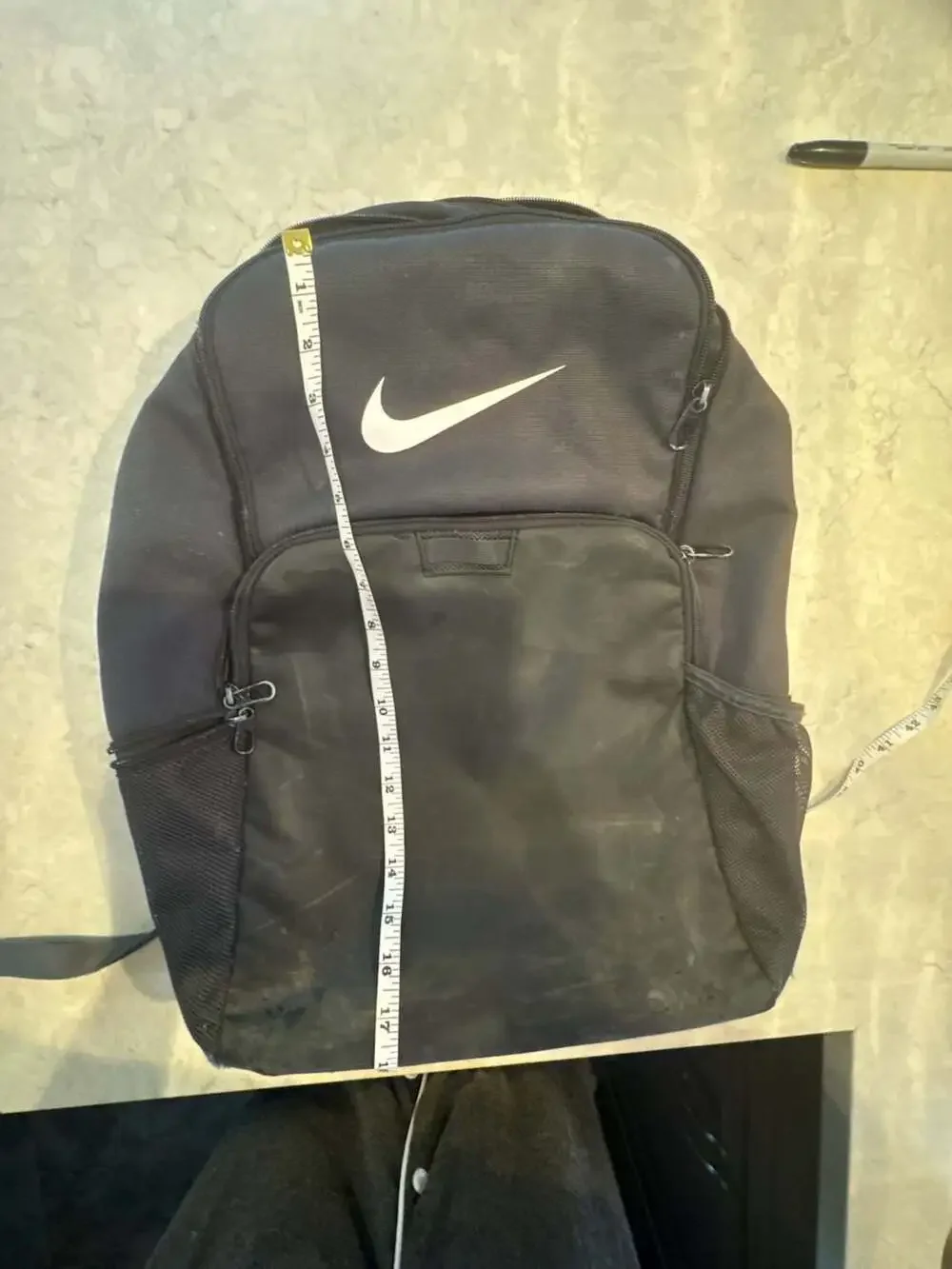 Nike Brasilia 9.5 Training Backpack (Extra Large, 30L) Black White